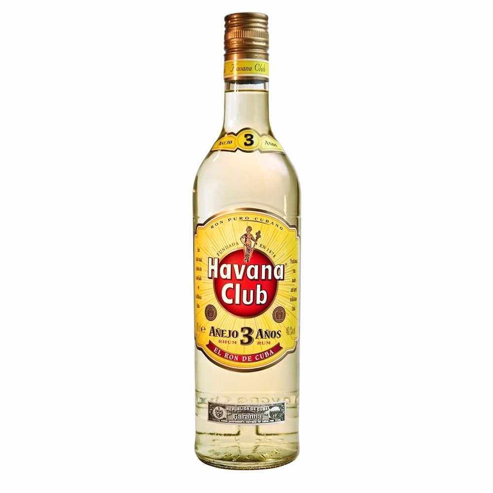Havana Club 3 AÑOS – Ron (Cuba) 750 ml – Bordo Vinoteca